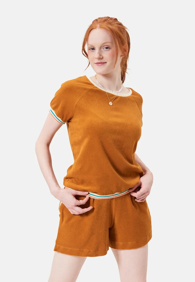 UVR Berlin FE t-shirt Cardaina 241 brown sudan