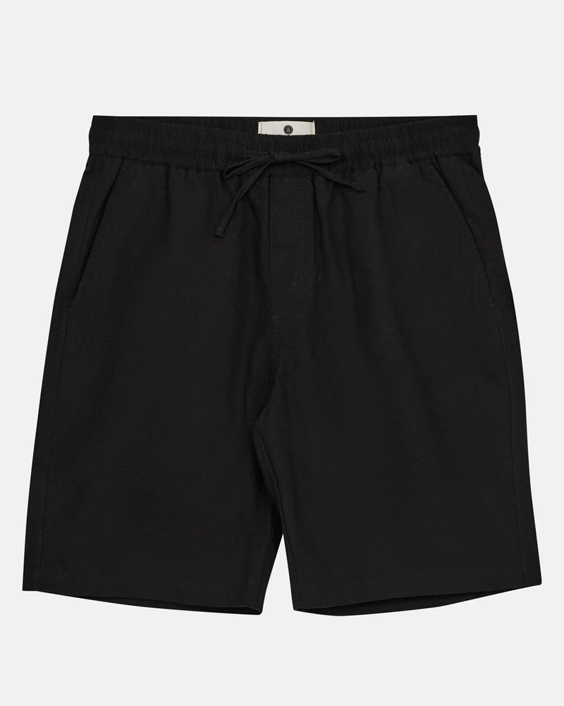 Anerkjendt aklt james cot/linen ela shorts caviar
