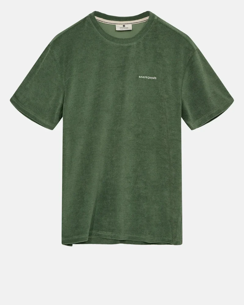 Anerkjendt akkikki s/s frotte tee olivine