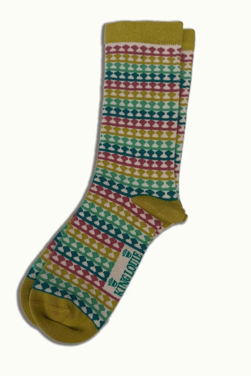 King Louie socks 2-pack Boyd light yellow