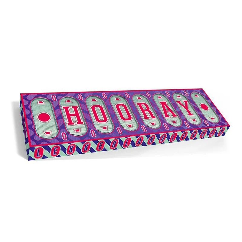 Wonderbar hooray melkchocolade