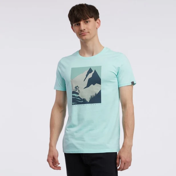 Ragwear sevy remake t-shirt light aqua