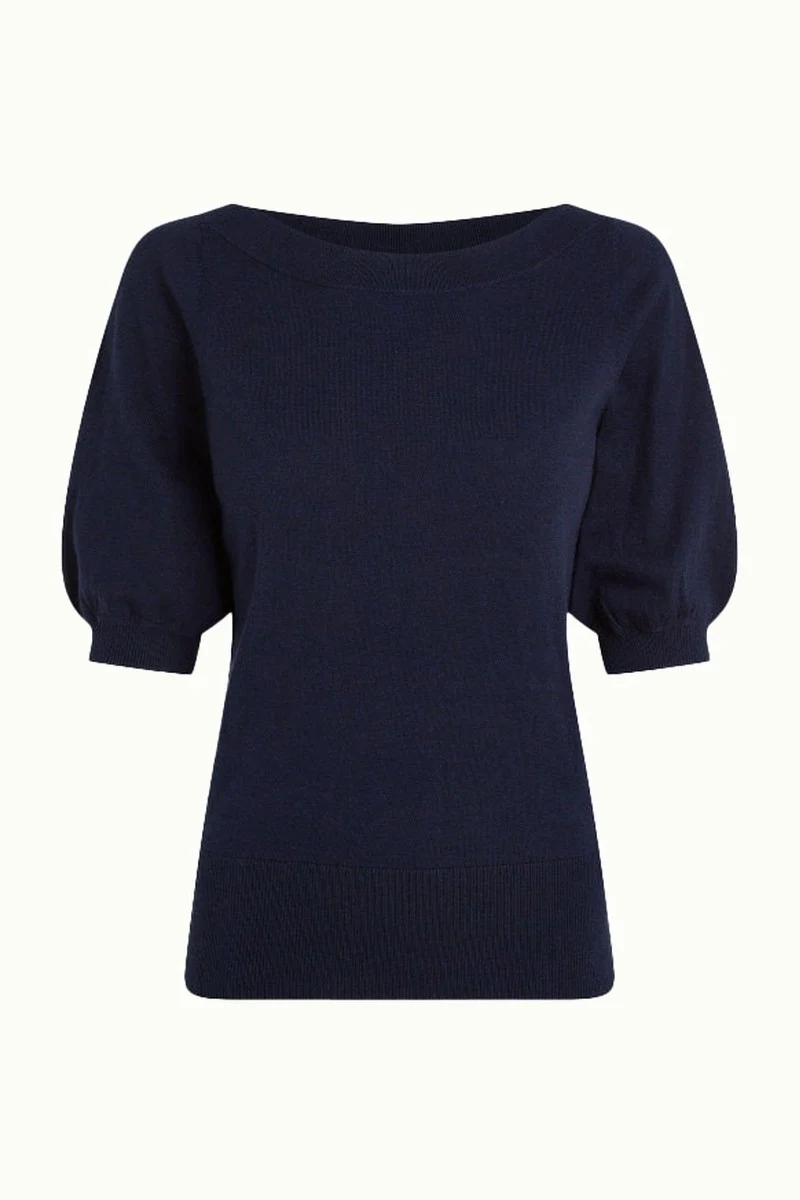 King Louie Ivy top cocoon blue