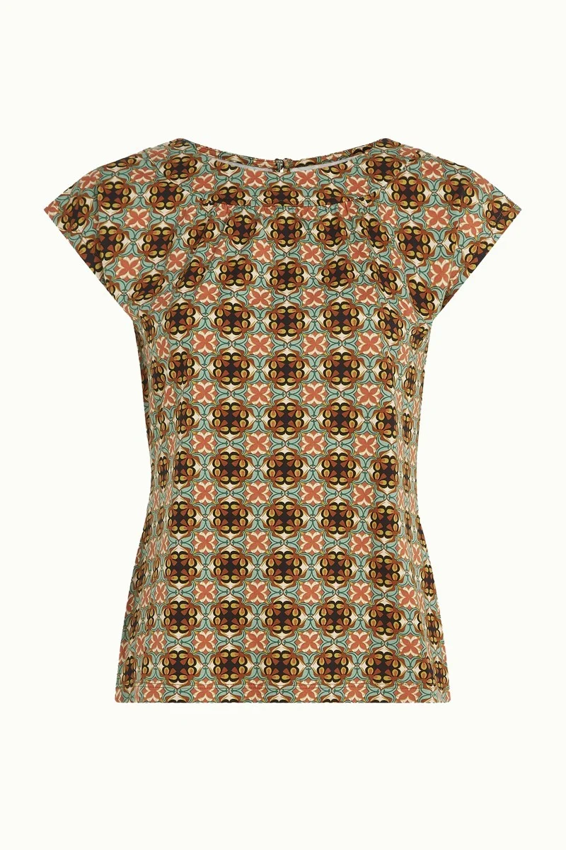 King Louie Shirley top casey black