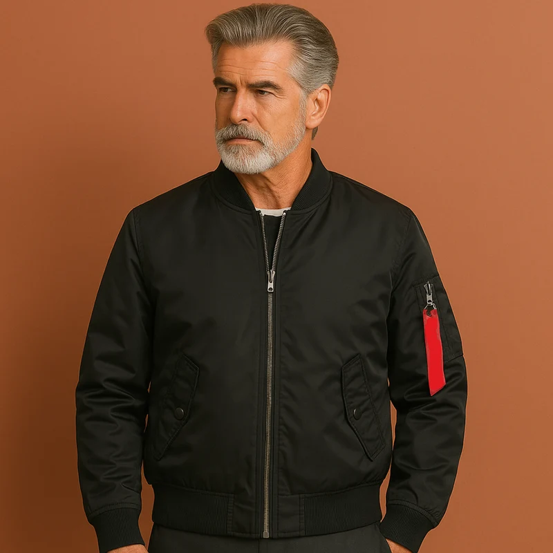 Heren Casual Outdoorjas - Stijlvol Comfort voor Lente & Herfst