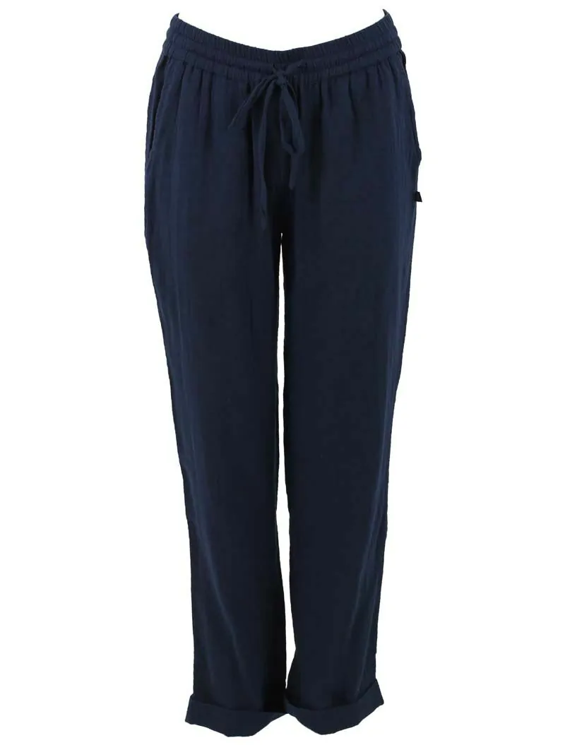 Danefae Daneliseleje cloth pants dark navy