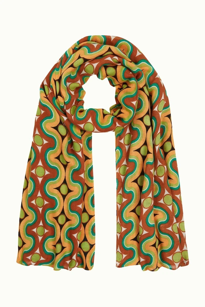 King Louie scarf kizko black