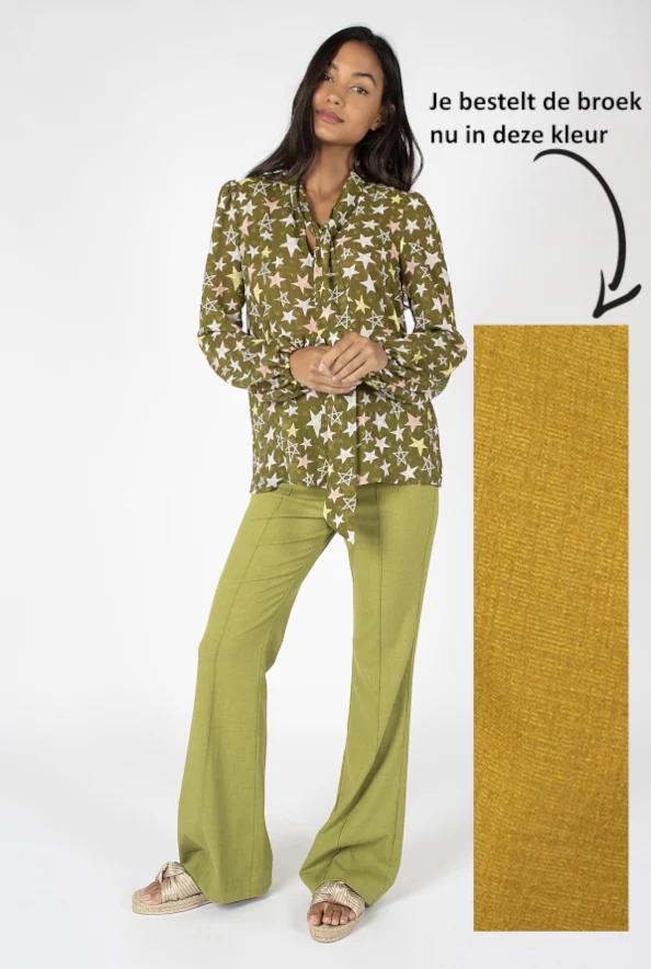 Traffic People Ava rose flare olive
