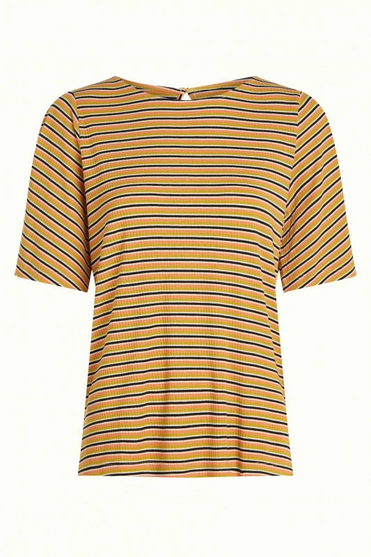 King Louie Lizzy top gardena stripe black
