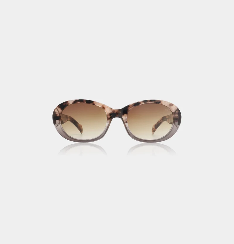 A. Kjaerbede sunglasses anma coquina/grey transparent