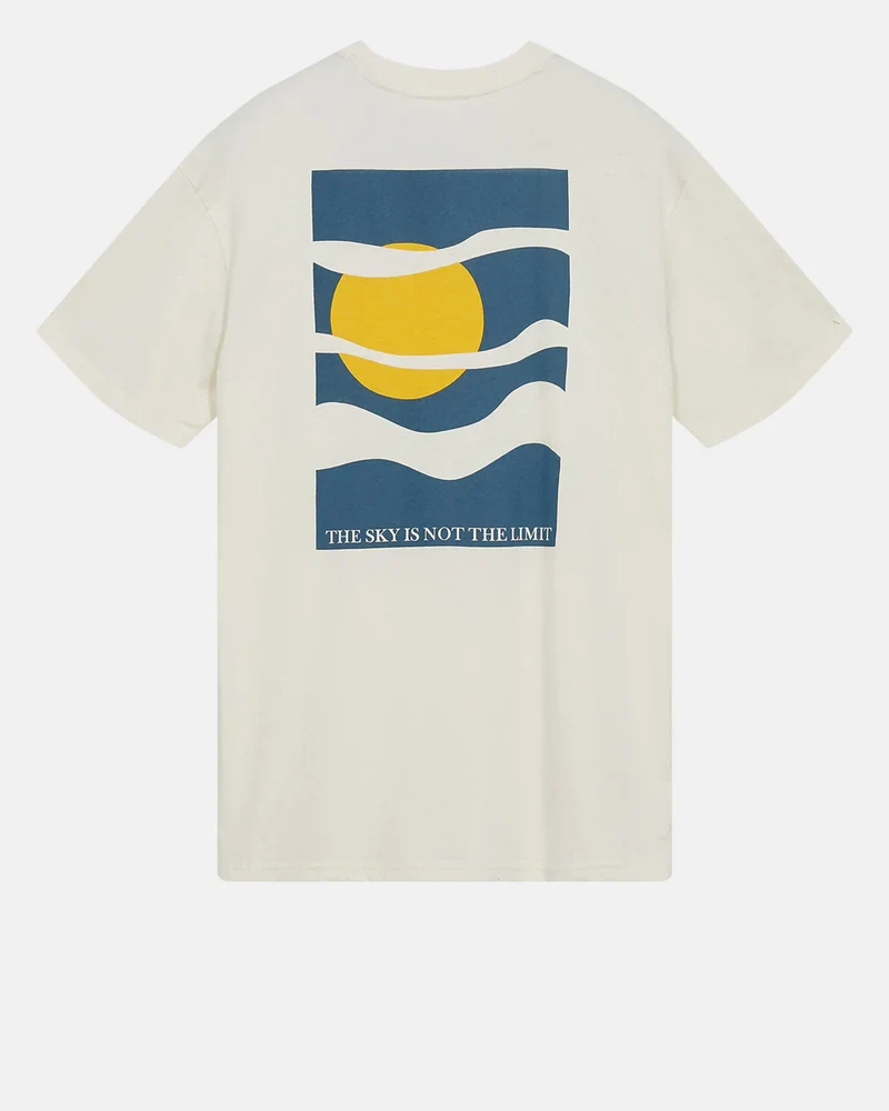 Anerkjendt akkikki s/s print tee tofu