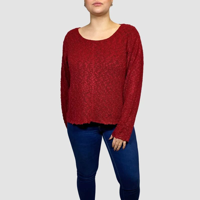 Normal Crazy - Trui Walnut - #76 Bordeaux