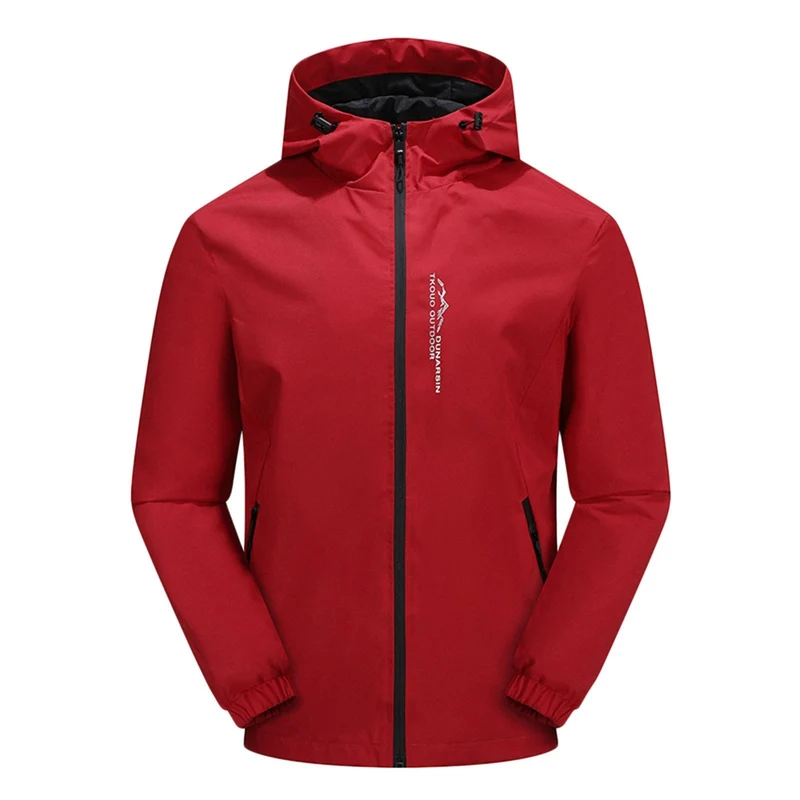 Heren Outdoorjas Waterdicht met Capuchon