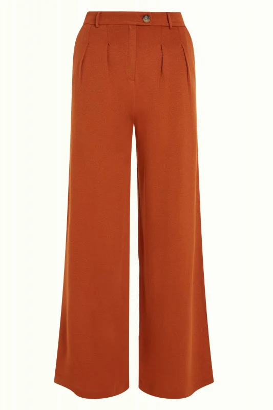 King Louie Fintan pants milano crepe caramel