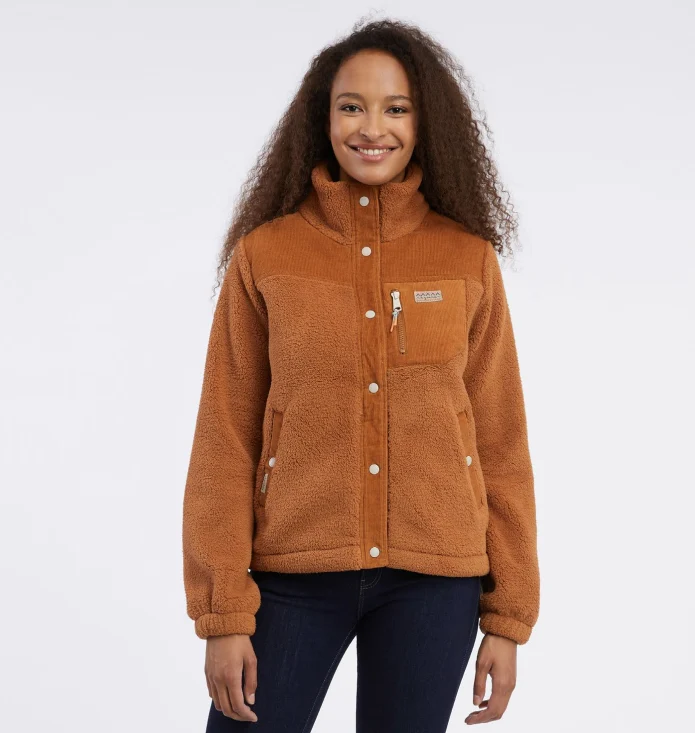 Ragwear appopis block sweatshirt brown sugar