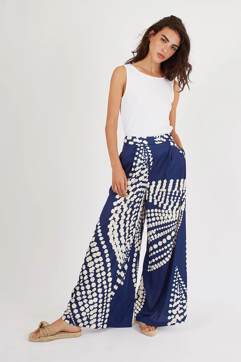 Traffic People Evie trousers blue