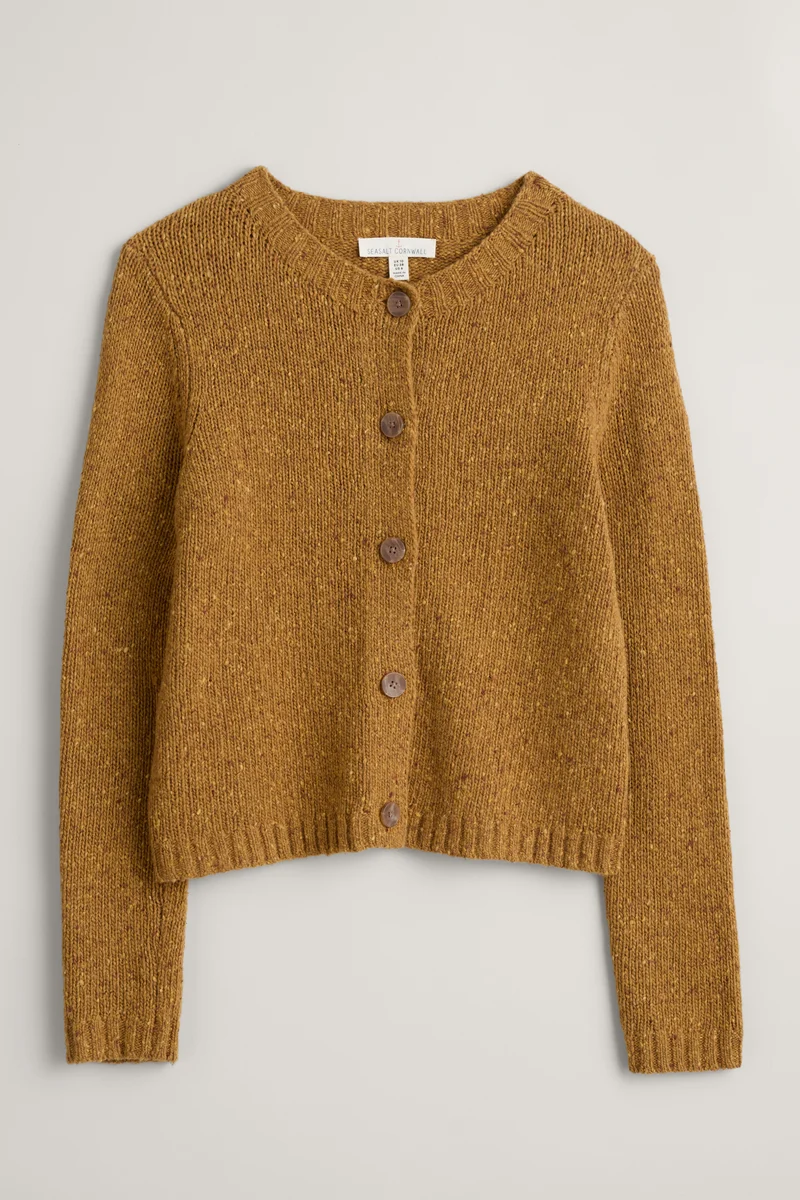 Seasalt Cornwall Dawson Pick Cardigan Grain