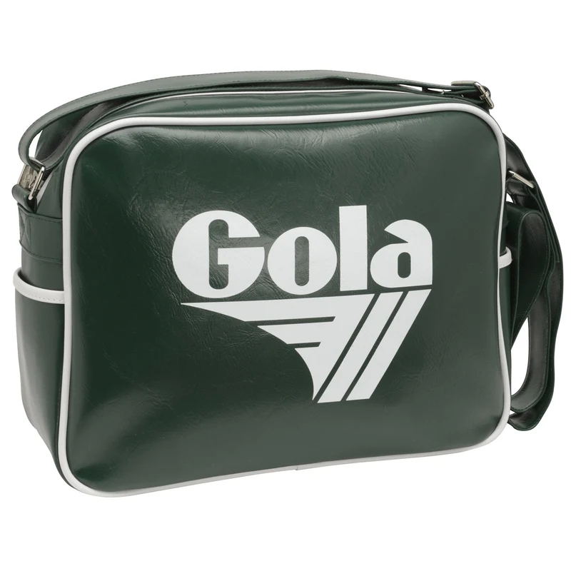 Gola redford messenger bag bottle green/white