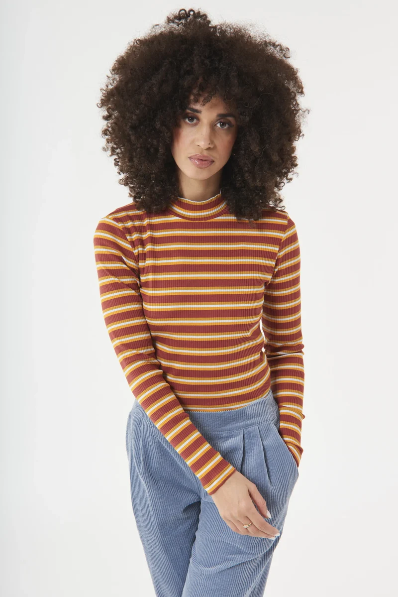 UVR Berlin longsleeve cookieina brown