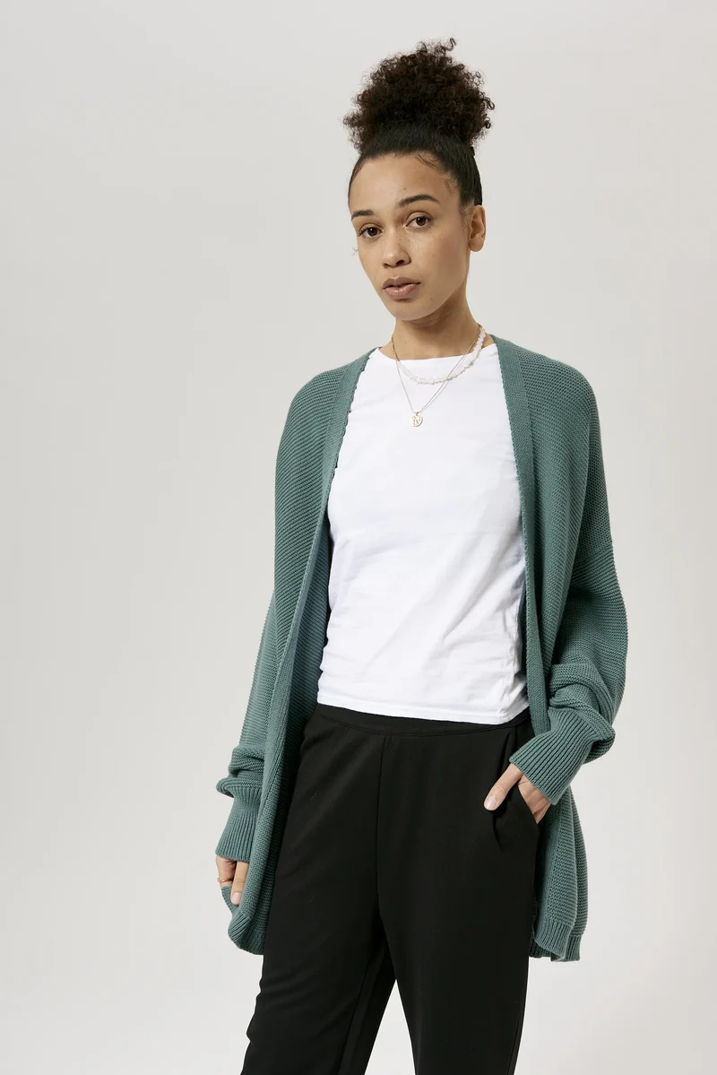 UVR Berlin cardigan Lilithina turquoise