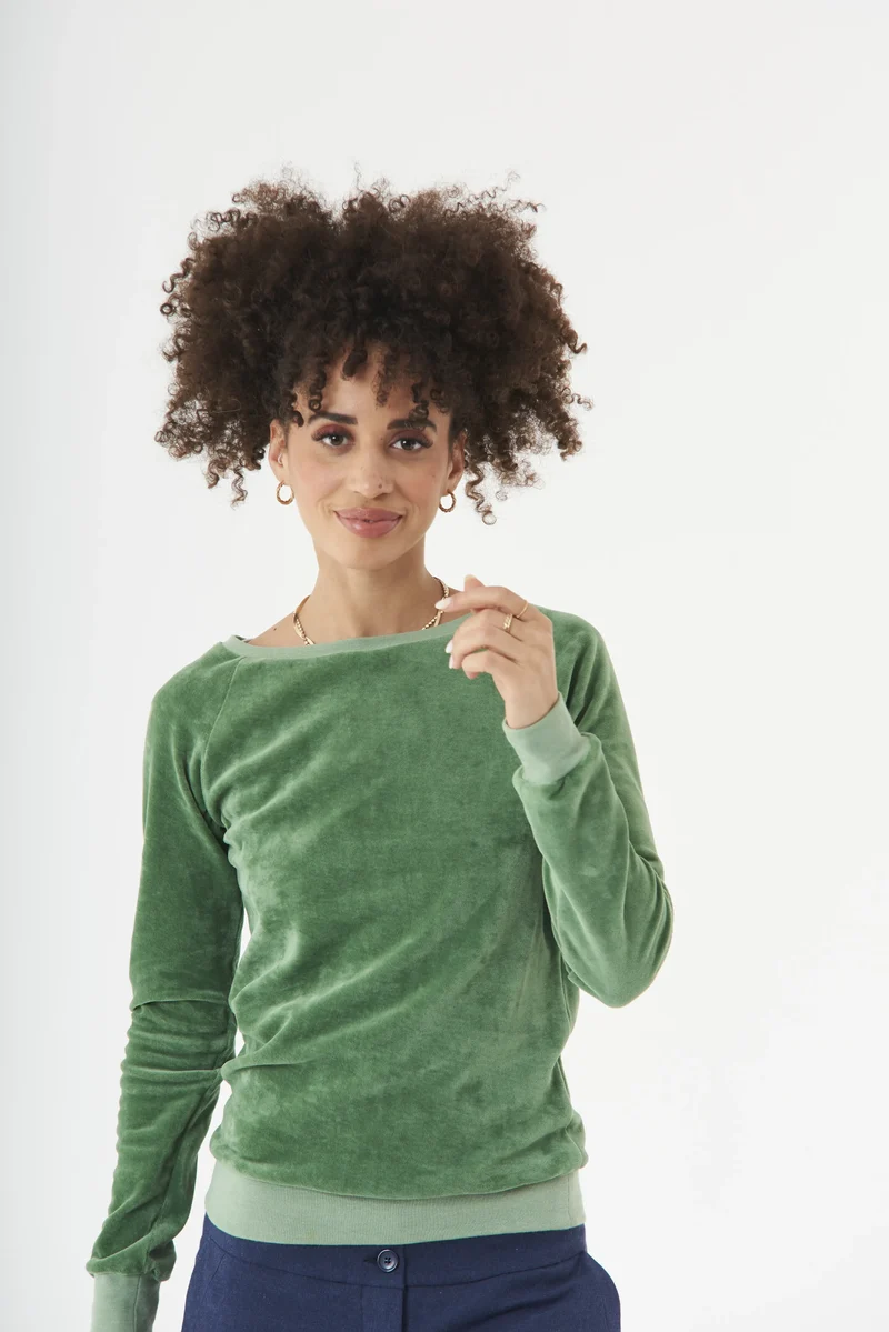 UVR Berlin sweatshirt Loraina mint
