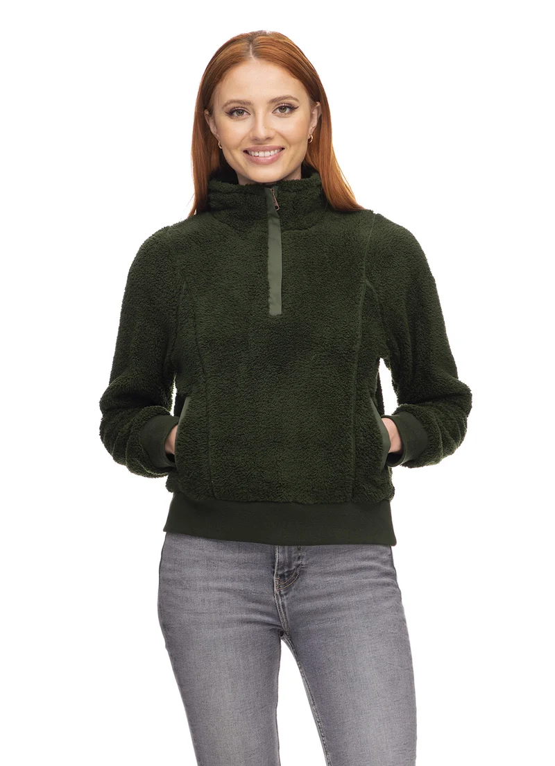 Ragwear sweatshirt felixa dark olive