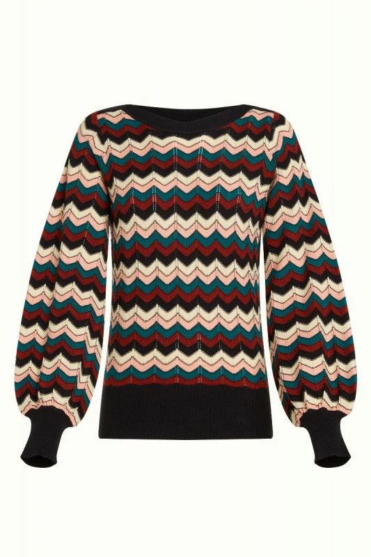 King Louie Audrey Bell Top Derby Black