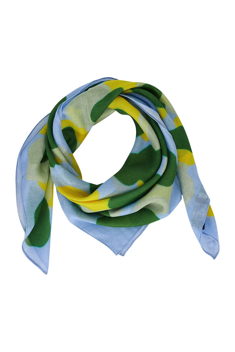 Zilch scarf square porcelain