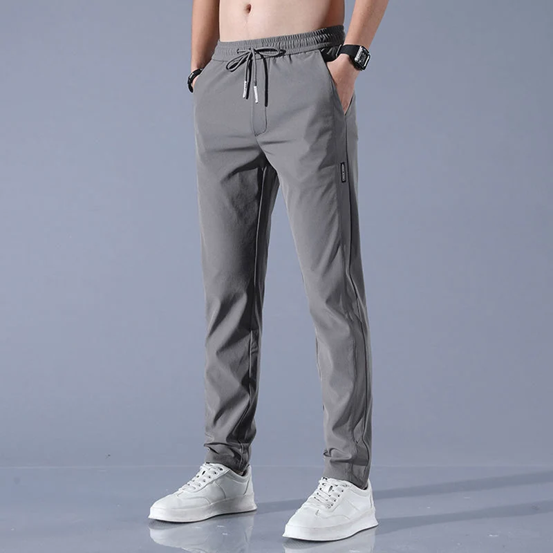 Sneldrogende broek met koord