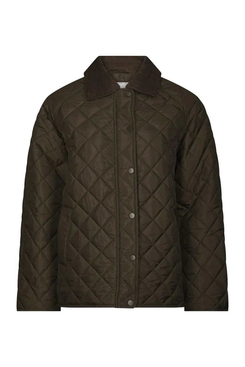Neo Noir - Iva Quilt Jacket 168527 - 176 - Khaki