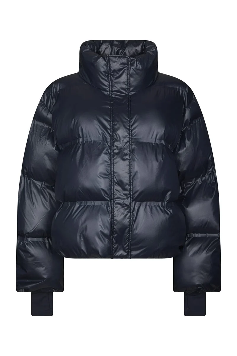 Neo Noir - Rhea Shiny Puffer Jacket 165094 - 141 - Navy