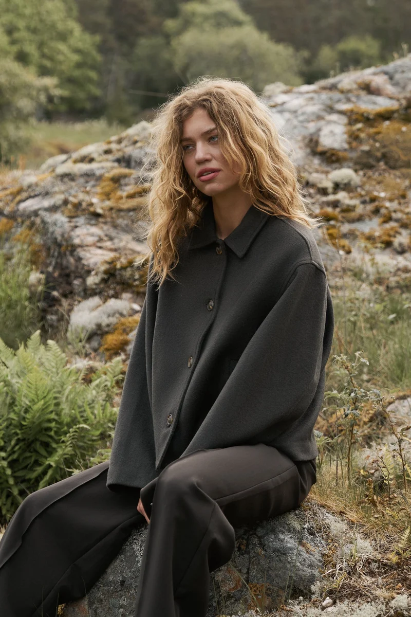 Neo Noir - Hamra Wool Jacket 162076 - 151 - Army