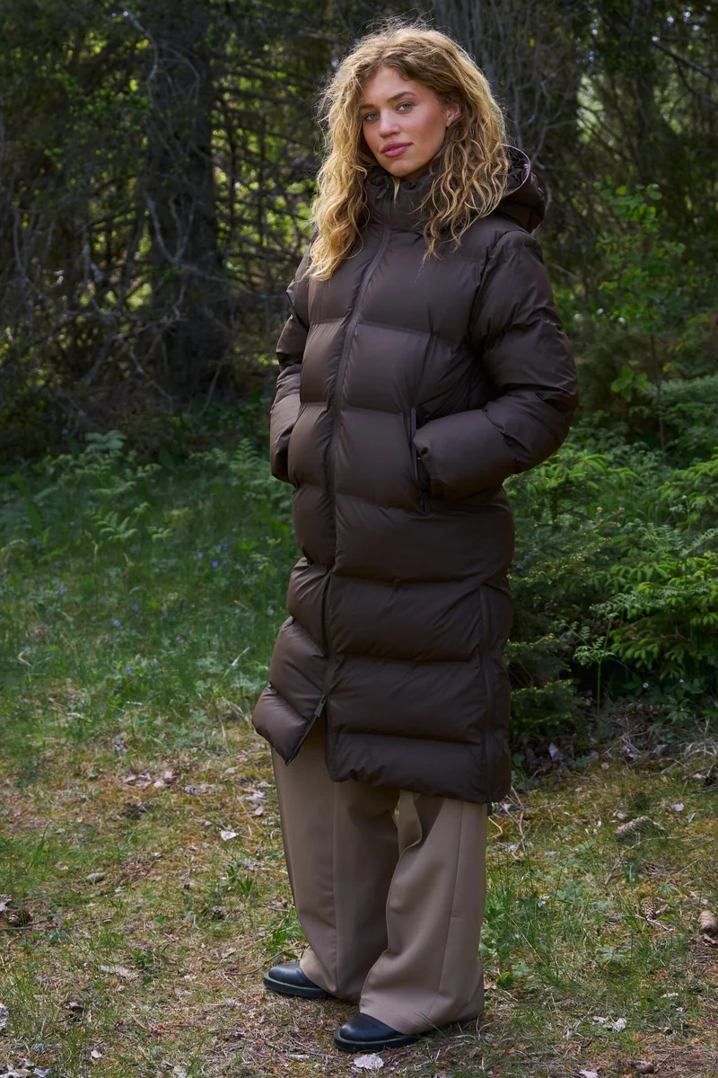 Neo Noir - Viviana C Puffer Jacket 158083 - 676 - Dark Brown