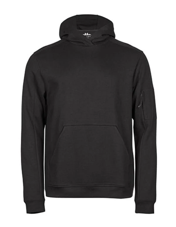 Tee Jays - Athletic Hooded Sweat - Black