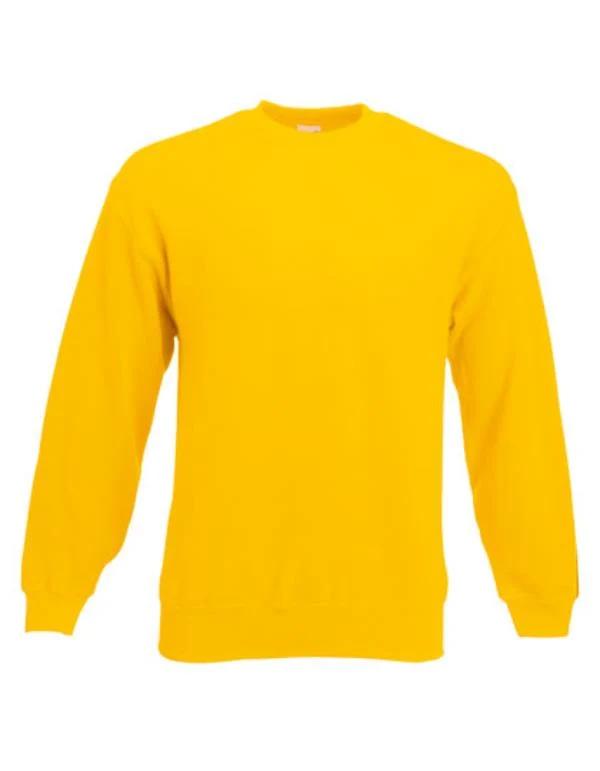 Fruit of the Loom - Classic Set-in Sweater - Sunflower