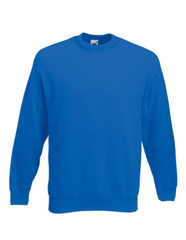 Fruit of the Loom - Classic Set-in Sweater - Royal Blue