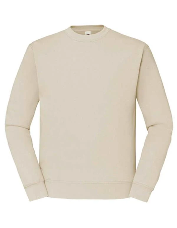 Fruit of the Loom - Classic Set-in Sweater - Natural