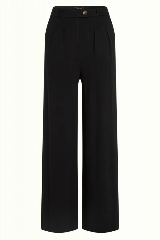 King Louie Fintan pants milano crepe black