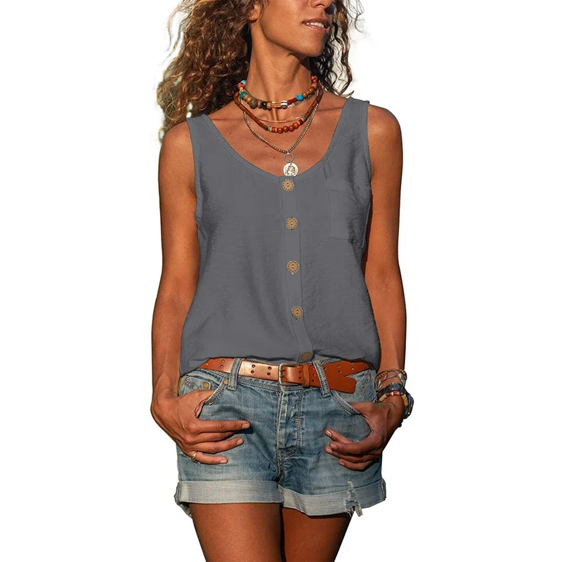 Stijlvolle Dames Tanktop - Ibiza Stijl | Comfort & Elegantie