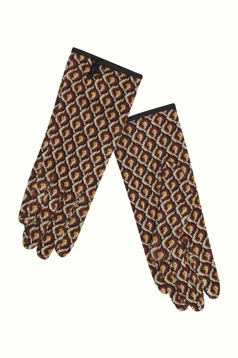 King Louie Glove Rizo Cabernet Red