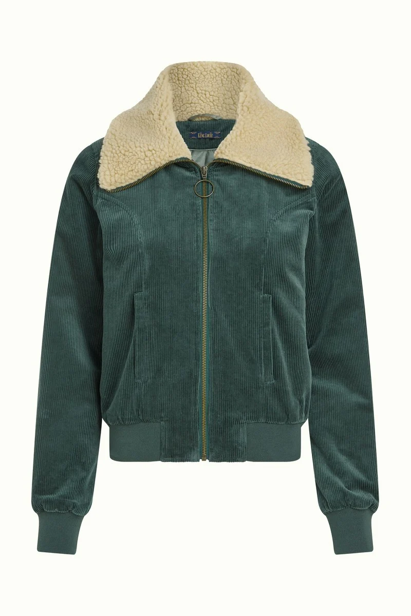 King Louie Arizona Jacket Corduroy Sycamore Green