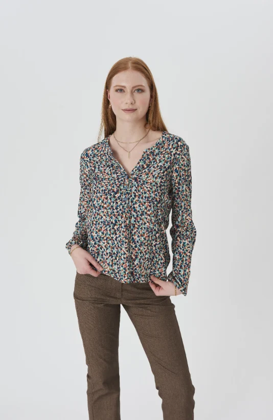 UVR Berlin blouse Adileina blue