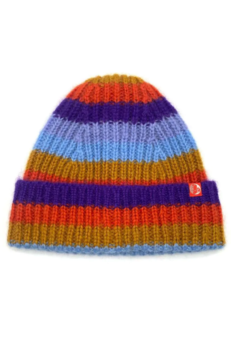 Danefae danesofty fuzzy beanie multi