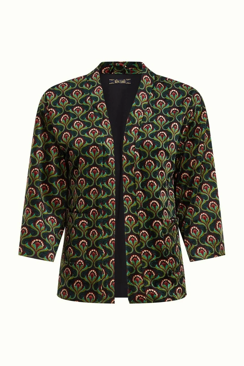 King Louie Noor Jacket Jubilee Pine Green
