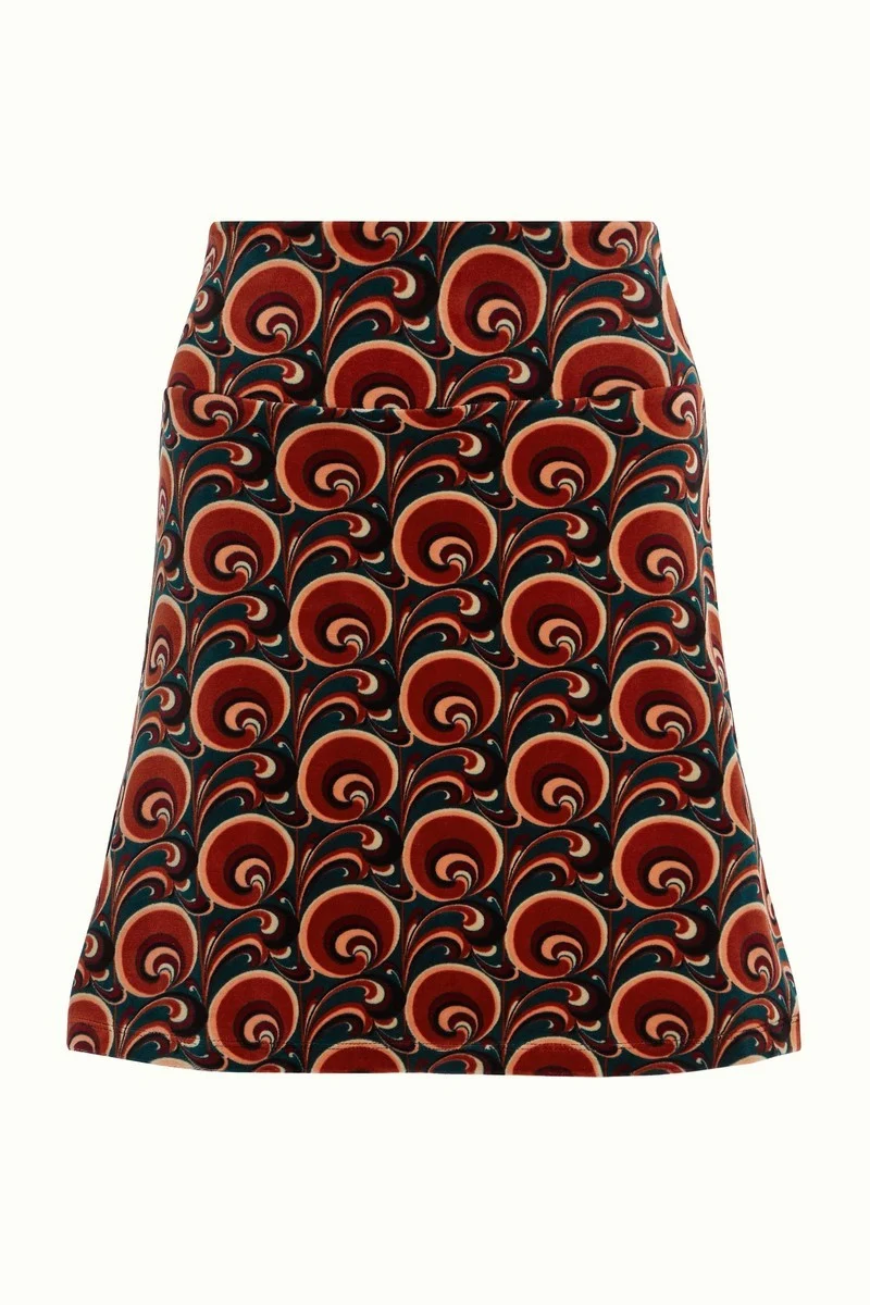 King Louie Border Skirt Patchouli Pine Green