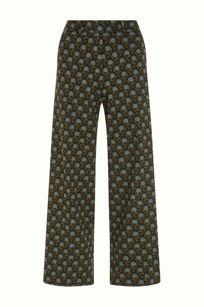 King Louie Federica Pants Miller Posey Green