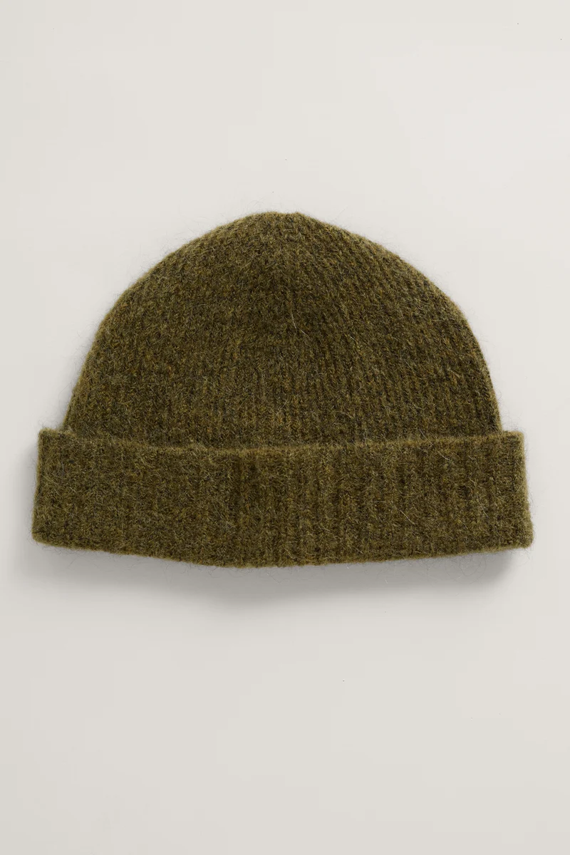 Seasalt Cornwall boswyn Hat Bright Olive