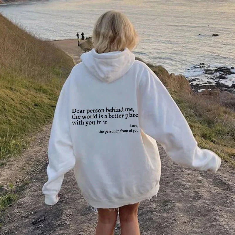 Lovidam™ Beste Persoon Achter mij Hoodie