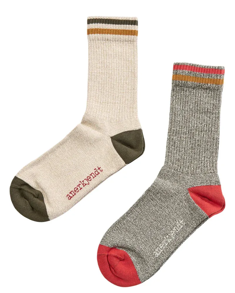 Anerkjendt aktennis 1 2 pack socks multi