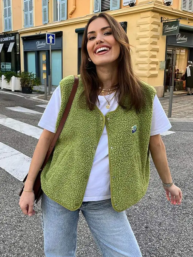Aylin Fleece Bodywarmer - Comfortabel & Modieus Sherpa Design